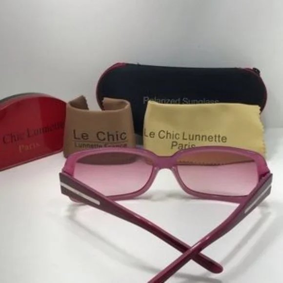 2 for 1 Sale Le Chic France Burgundy and Pink - Picture 7 of 8